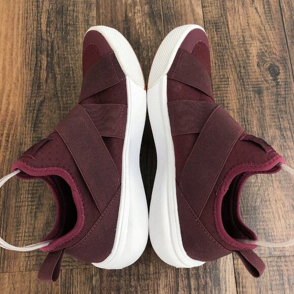 Vans Ultrarange Gore Slip On Ultracush Lite Trainer Shoe Size 7.5 Red Purple - Picture 7 of 14